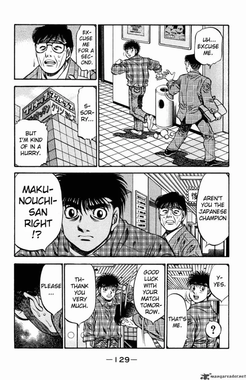 Hajime no Ippo Chapter 479 page 7