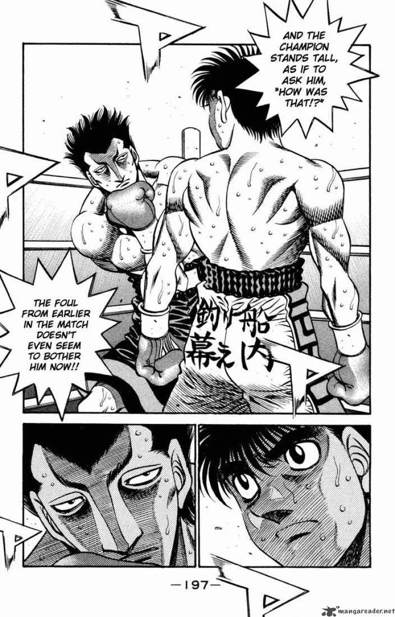 Hajime no Ippo Chapter 482 page 17