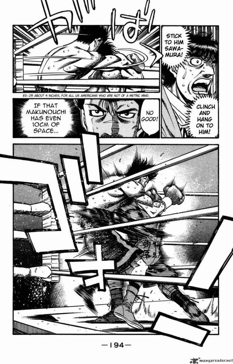 Hajime no Ippo Chapter 482 page 14