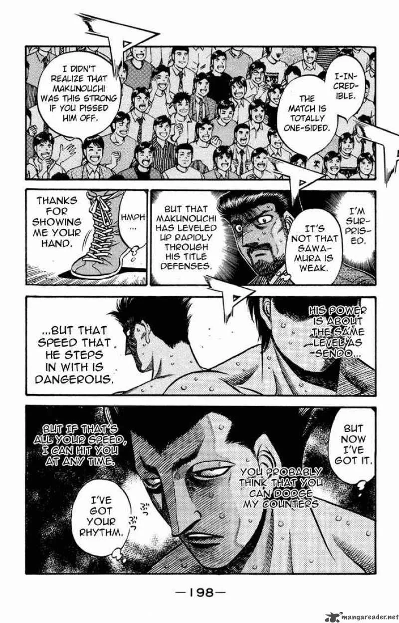 Hajime no Ippo Chapter 482 page 18