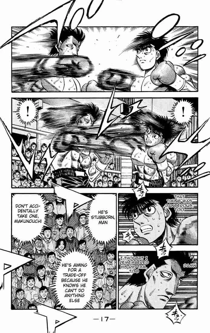 Hajime no Ippo Chapter 483 page 17