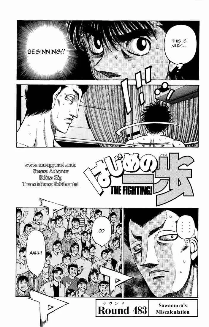 Hajime no Ippo Chapter 483 page 4