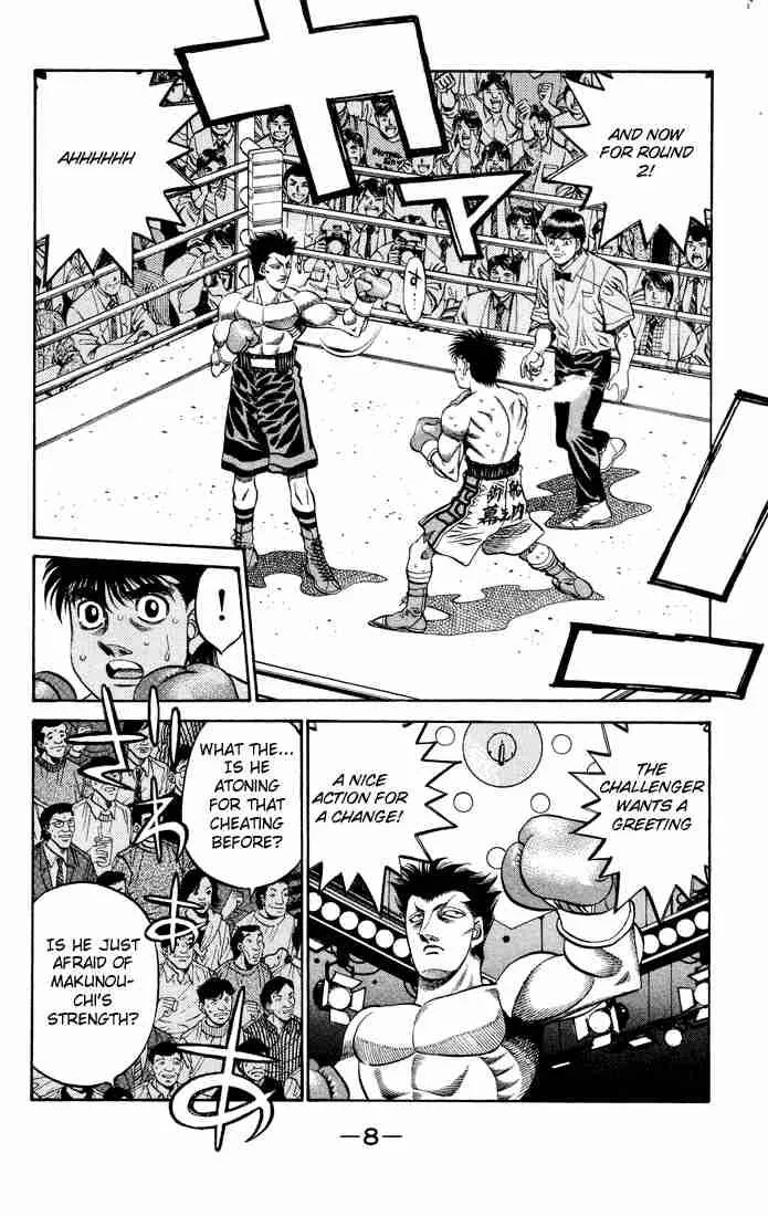 Hajime no Ippo Chapter 483 page 8