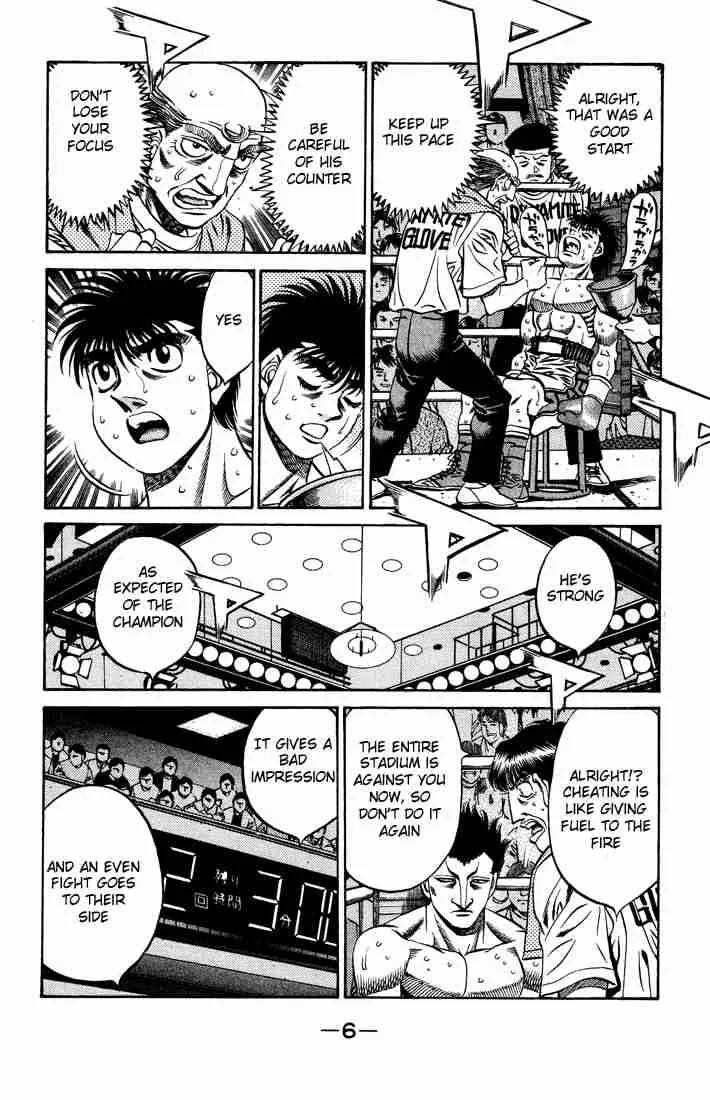 Hajime no Ippo Chapter 483 page 6