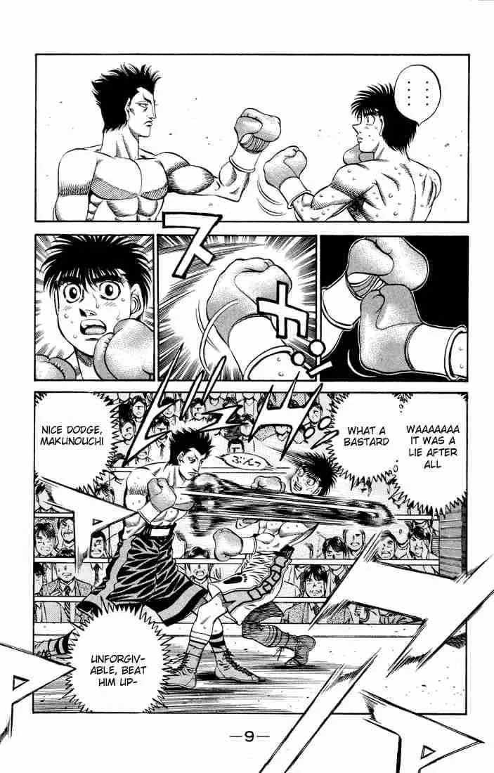 Hajime no Ippo Chapter 483 page 9