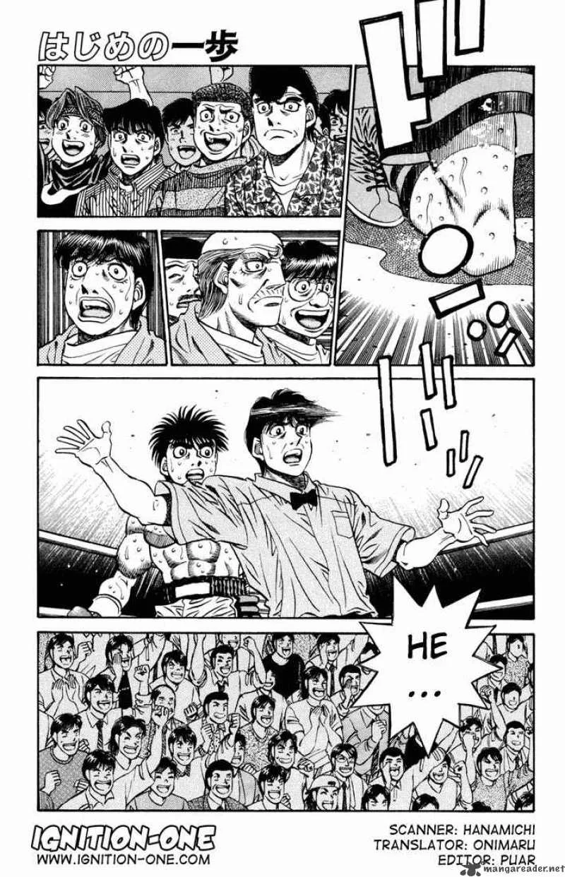 Hajime no Ippo Chapter 484 page 1