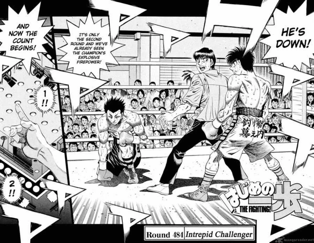 Hajime no Ippo Chapter 484 page 2