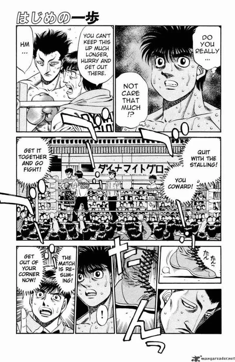 Hajime no Ippo Chapter 485 page 1