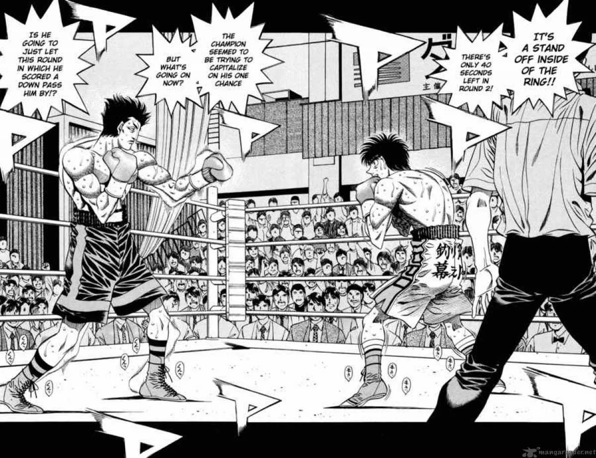 Hajime no Ippo Chapter 485 page 10