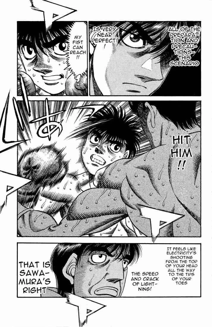 Hajime no Ippo Chapter 487 page 17
