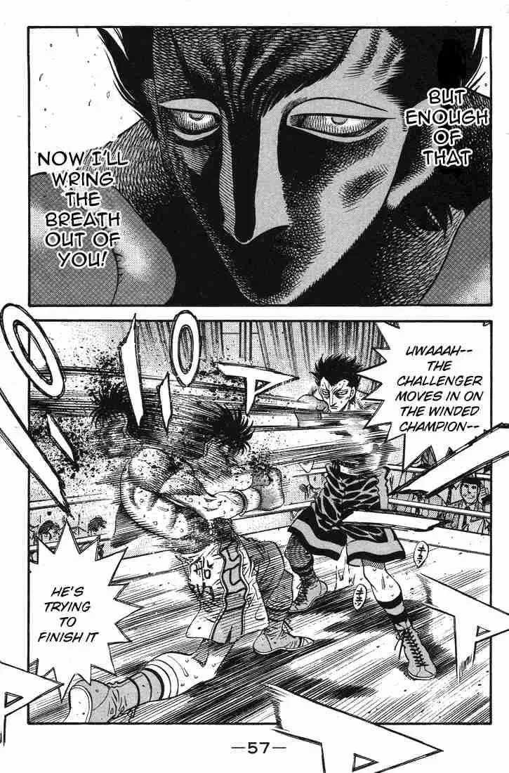 Hajime no Ippo Chapter 495 page 17