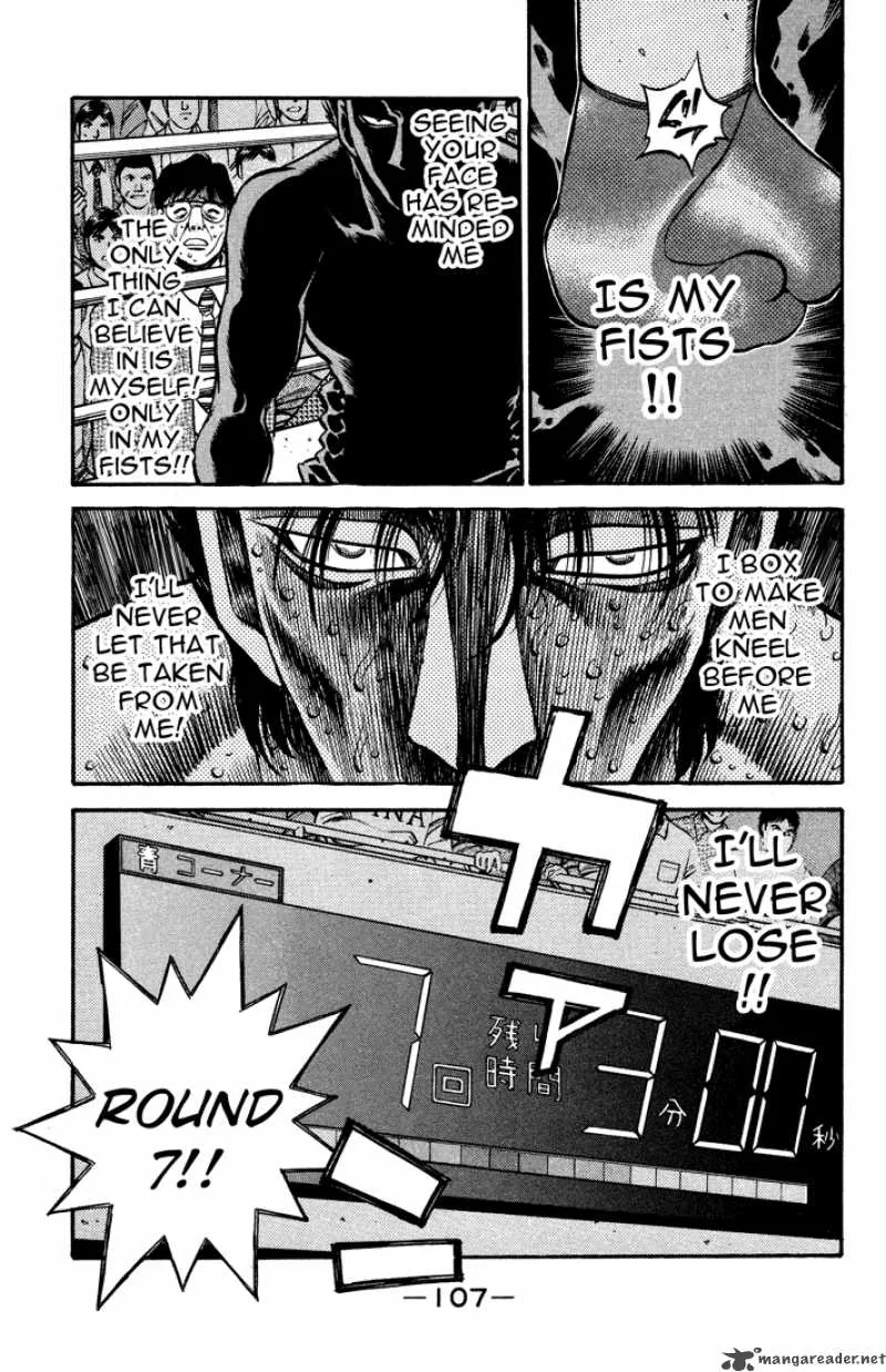 Hajime no Ippo Chapter 498 page 15