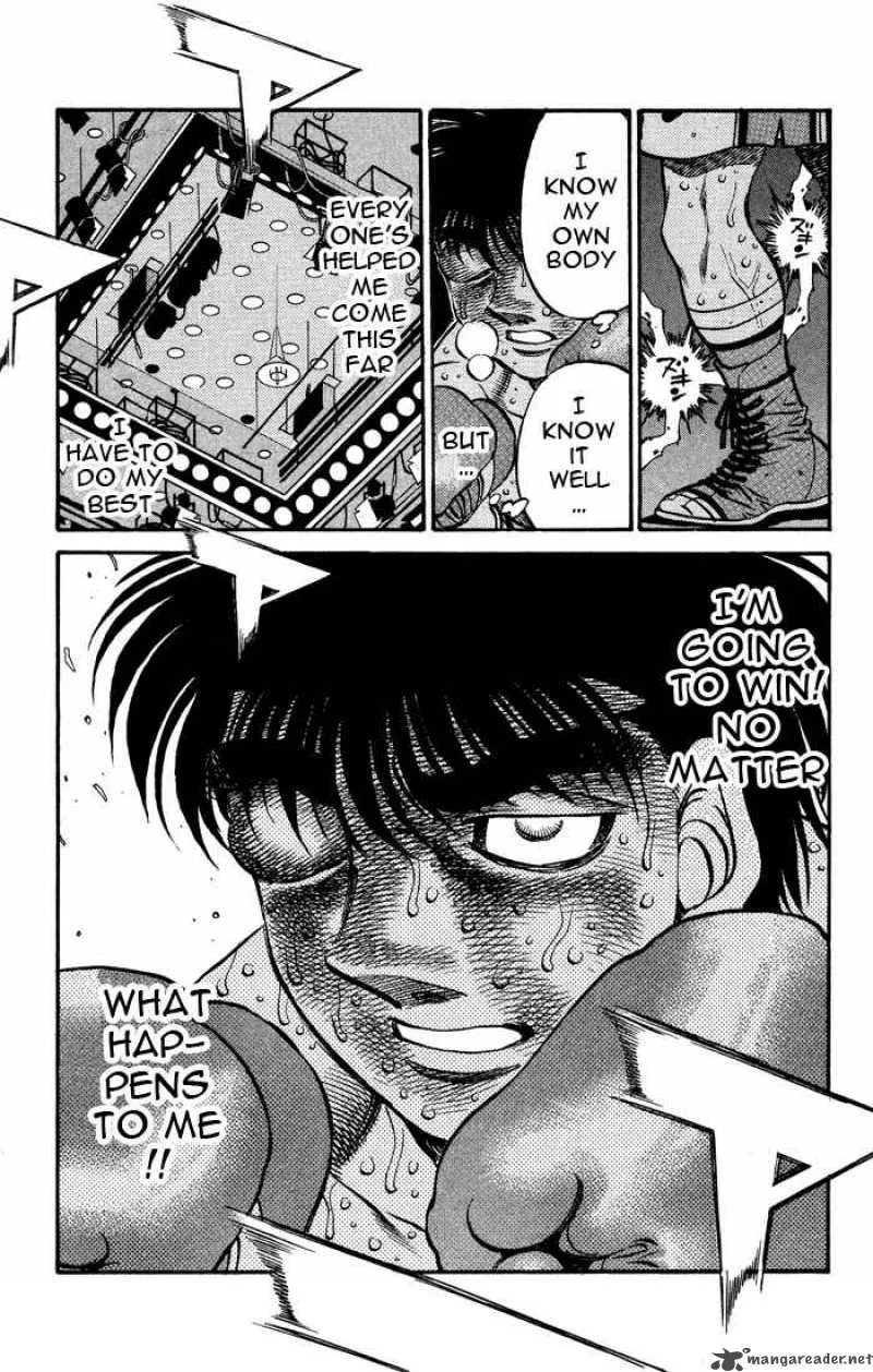 Hajime no Ippo Chapter 498 page 18