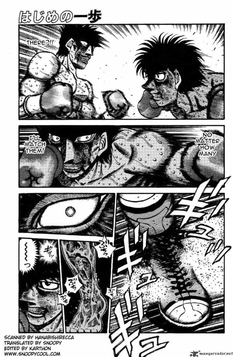 Hajime no Ippo Chapter 501 page 1