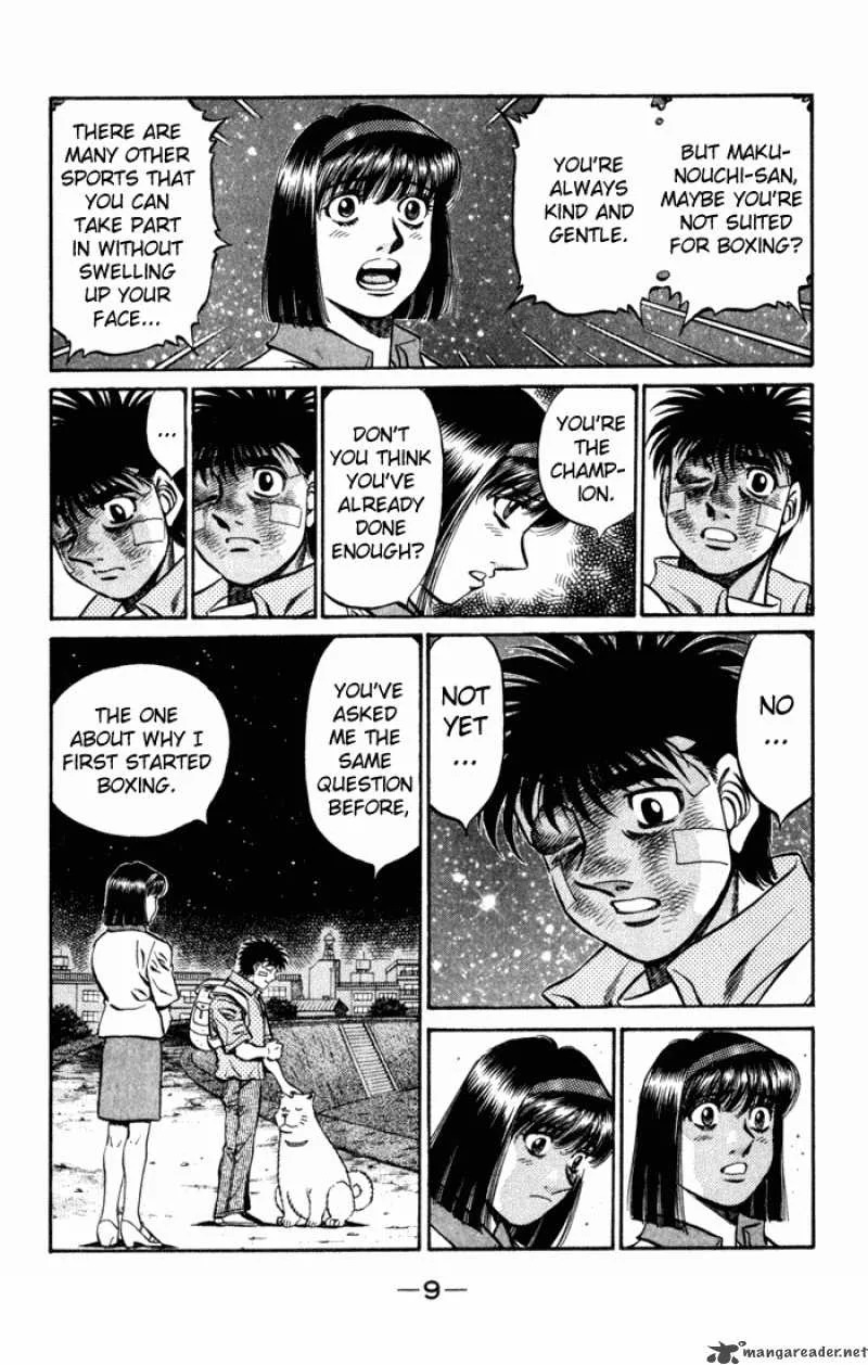 Hajime no Ippo Chapter 503 page 7