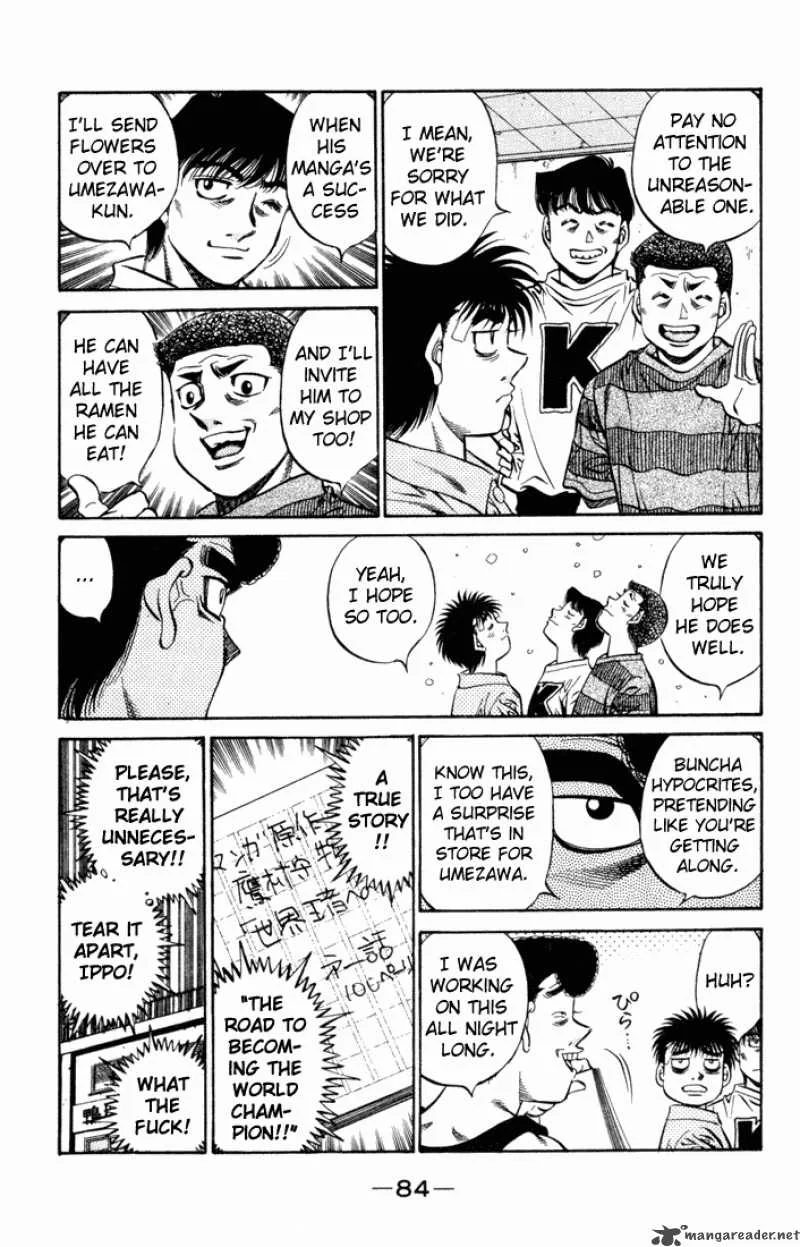Hajime no Ippo Chapter 507 page 14