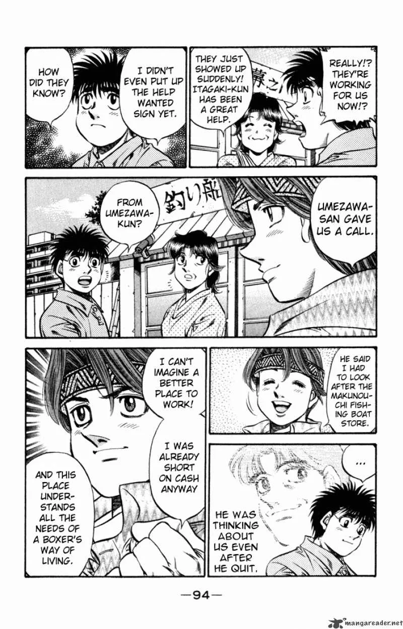 Hajime no Ippo Chapter 508 page 8