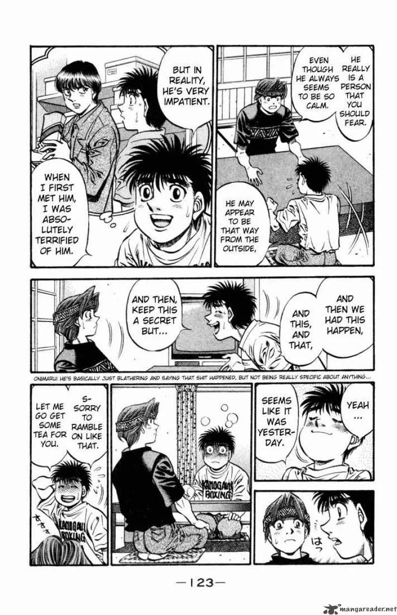 Hajime no Ippo Chapter 509 page 17