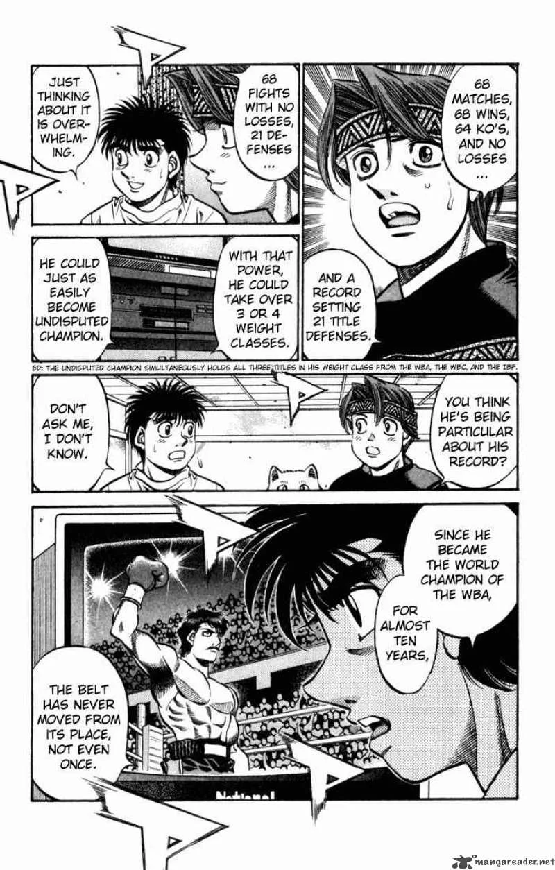 Hajime no Ippo Chapter 509 page 9