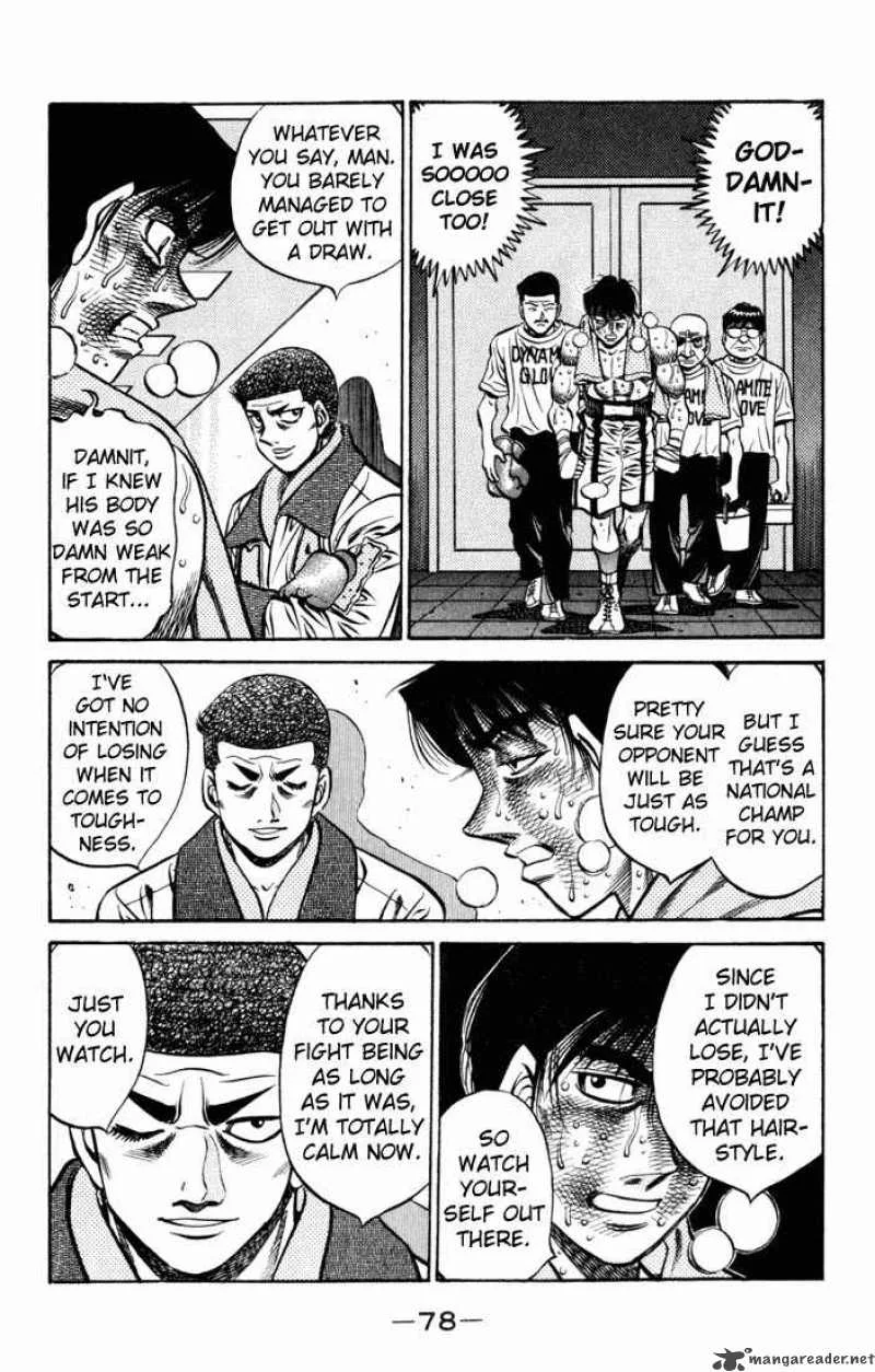 Hajime no Ippo Chapter 526 page 18