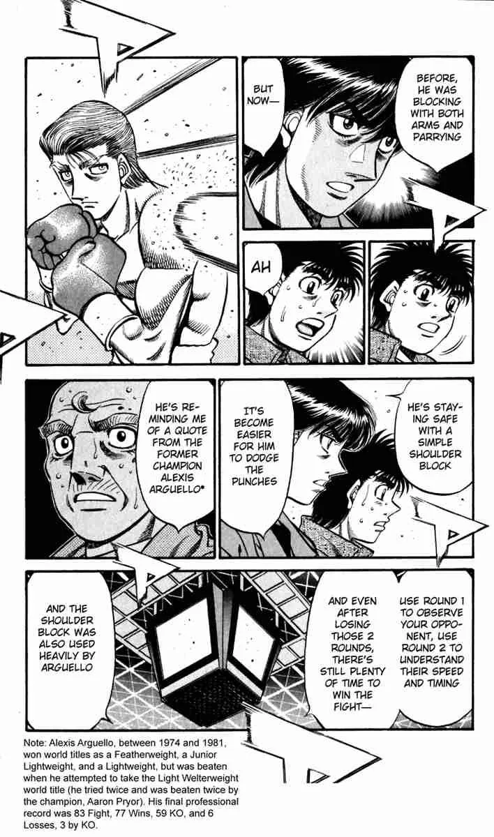 Hajime no Ippo Chapter 537 page 12