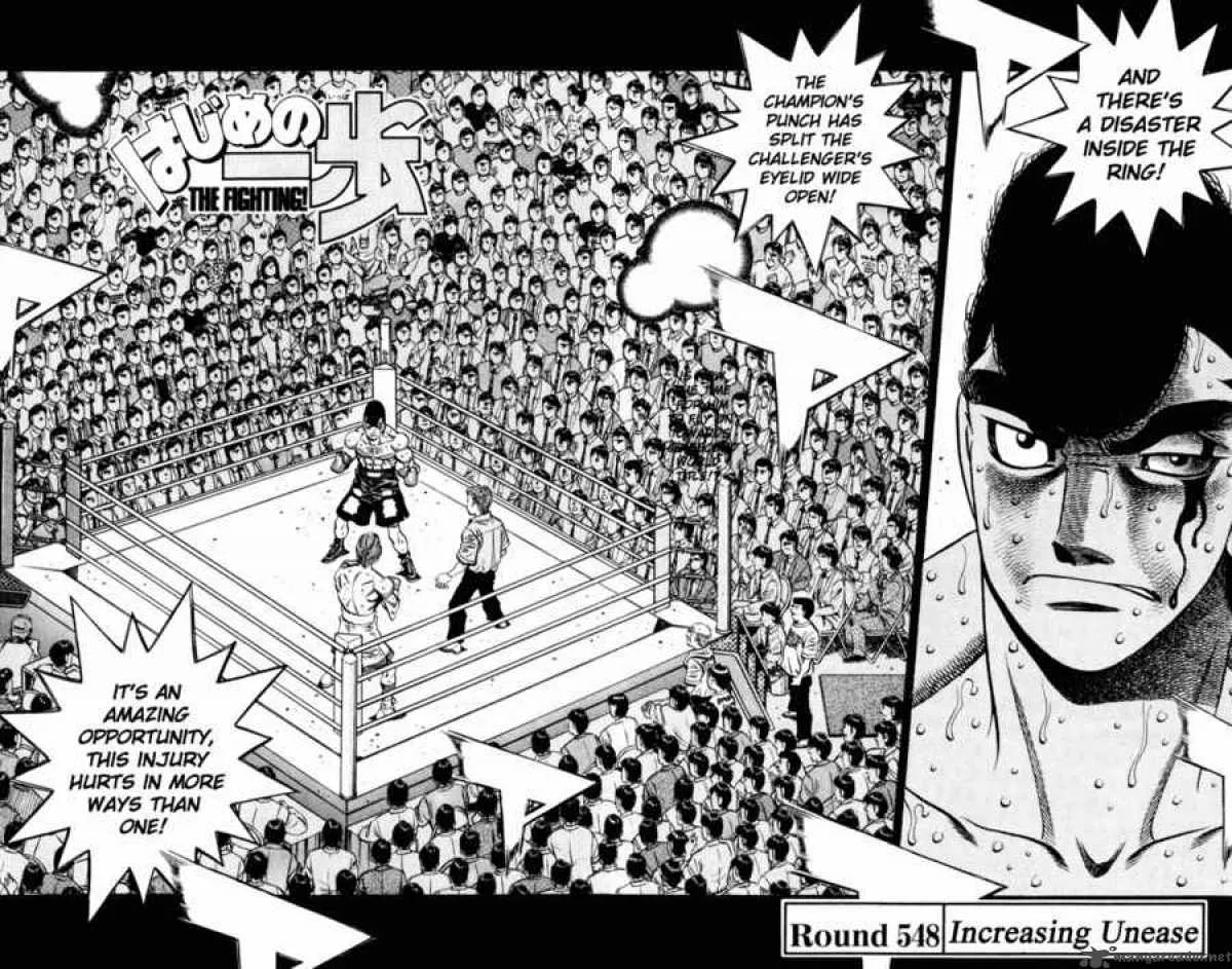 Hajime no Ippo Chapter 548 page 2