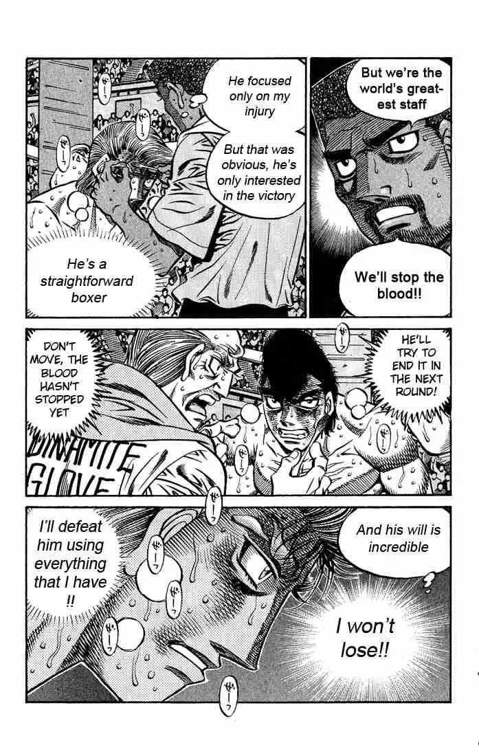 Hajime no Ippo Chapter 551 page 8