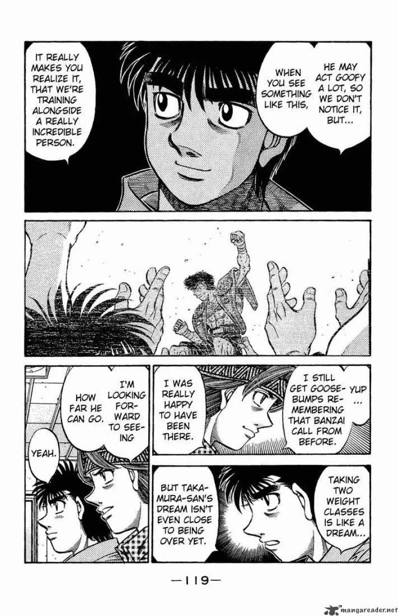 Hajime no Ippo Chapter 558 page 17