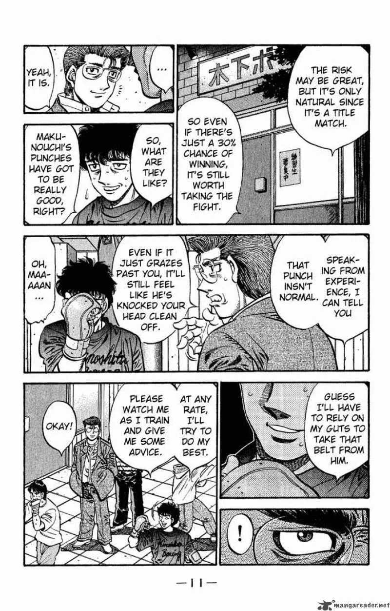 Hajime no Ippo Chapter 573 page 9