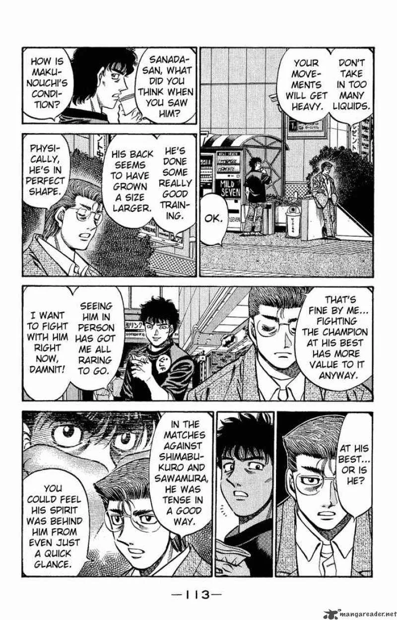Hajime no Ippo Chapter 579 page 11