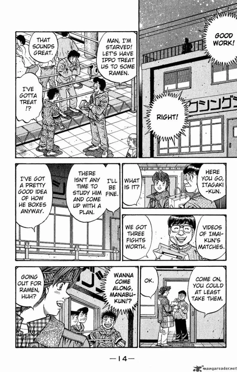 Hajime no Ippo Chapter 595 page 12