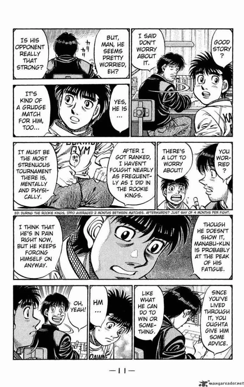 Hajime no Ippo Chapter 595 page 9