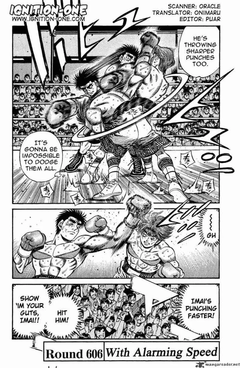 Hajime no Ippo Chapter 606 page 2