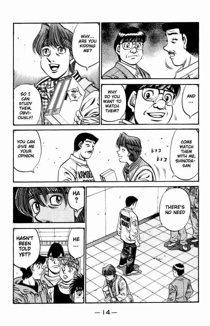 Hajime no Ippo Chapter 628 page 15