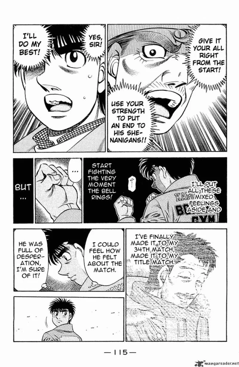 Hajime no Ippo Chapter 634 page 15