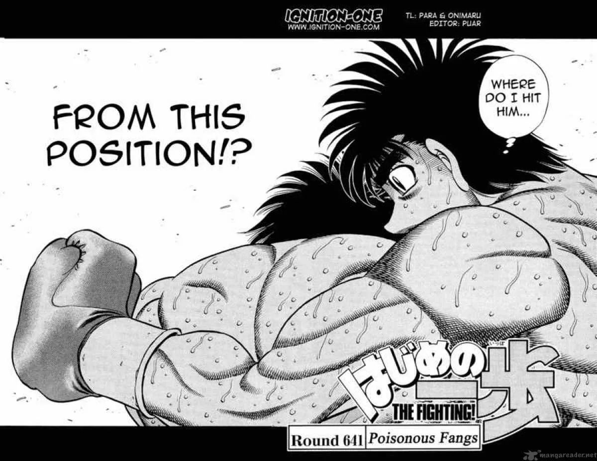 Hajime no Ippo Chapter 641 page 2