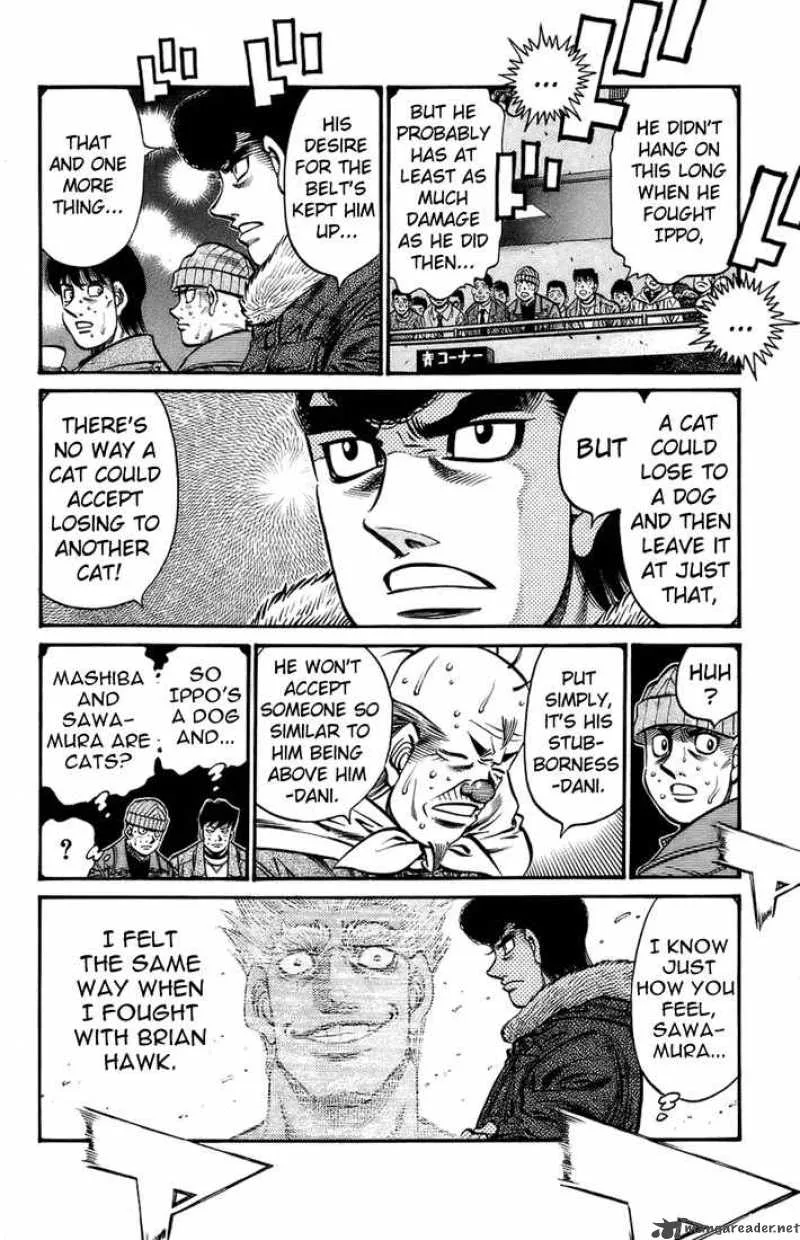 Hajime no Ippo Chapter 693 page 14