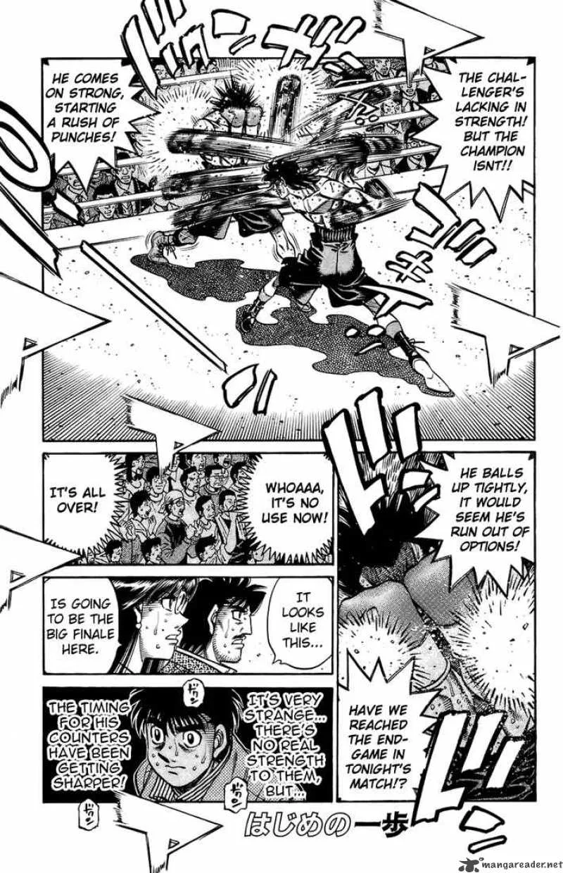 Hajime no Ippo Chapter 694 page 1