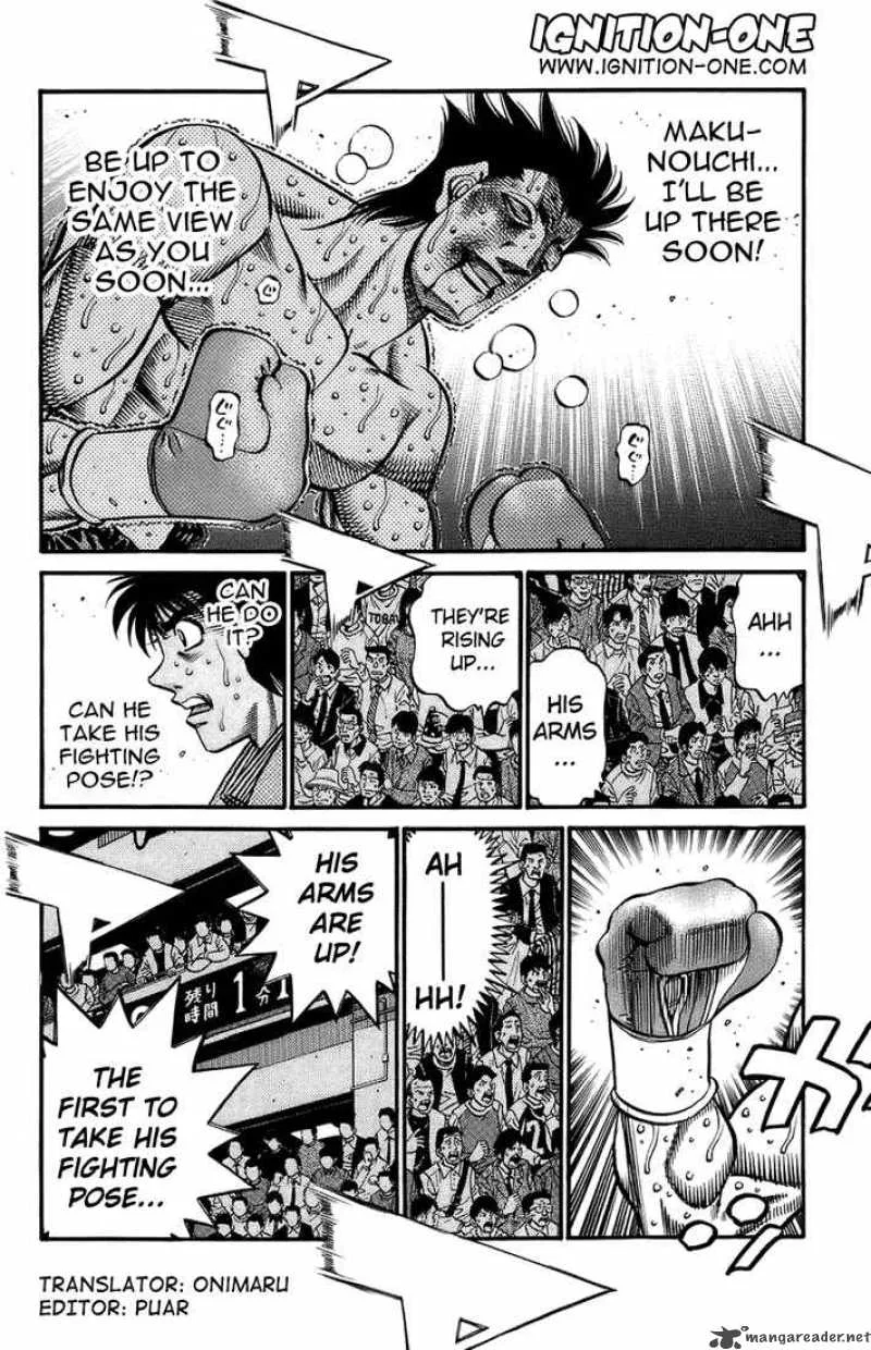 Hajime no Ippo Chapter 696 page 4