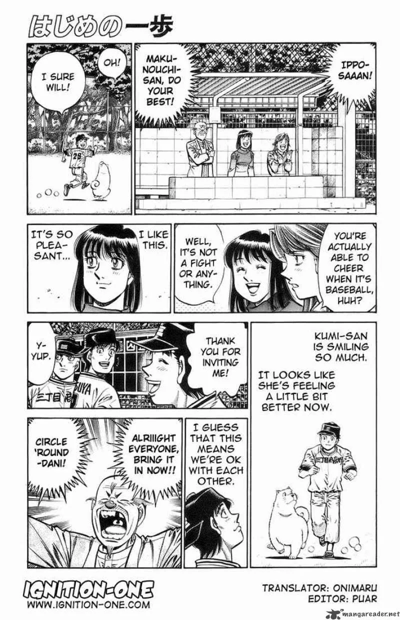 Hajime no Ippo Chapter 701 page 1