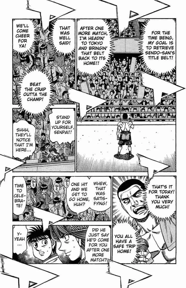 Hajime no Ippo Chapter 705 page 17