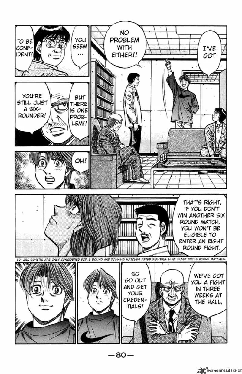 Hajime no Ippo Chapter 708 page 6