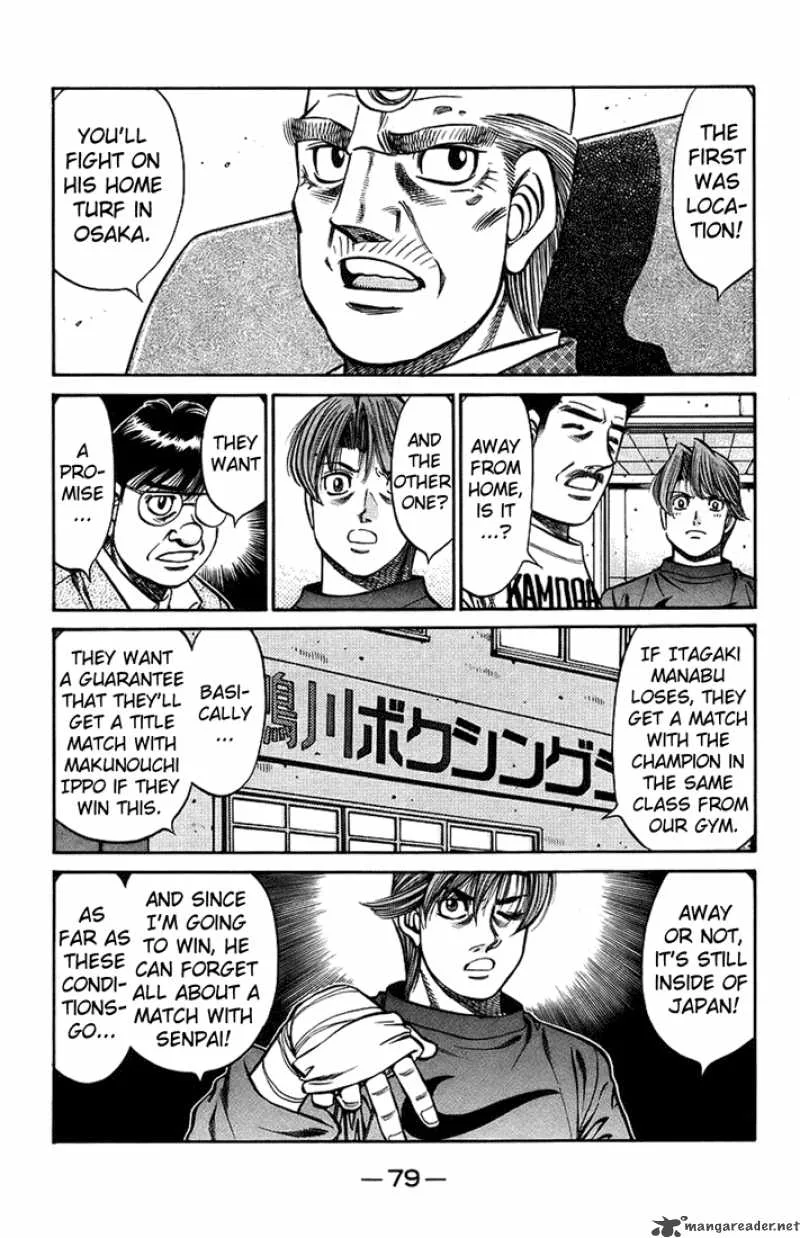 Hajime no Ippo Chapter 708 page 5