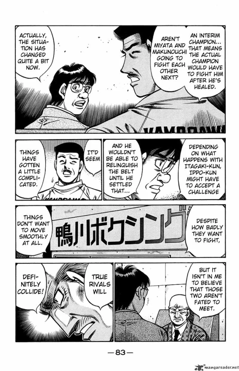 Hajime no Ippo Chapter 708 page 9