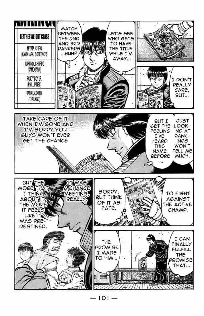 Hajime no Ippo Chapter 709 page 9