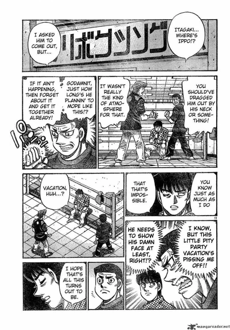 Hajime no Ippo Chapter 724 page 11