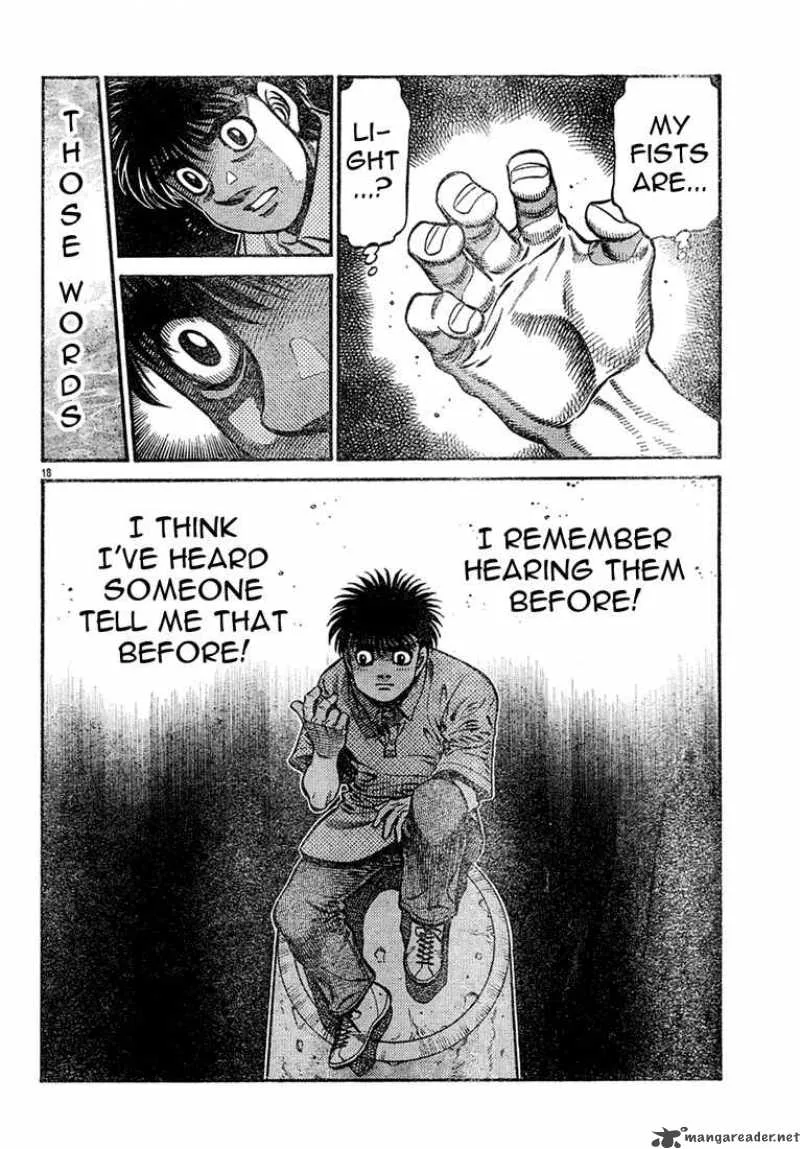 Hajime no Ippo Chapter 724 page 18