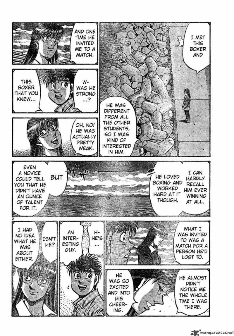 Hajime no Ippo Chapter 725 page 2