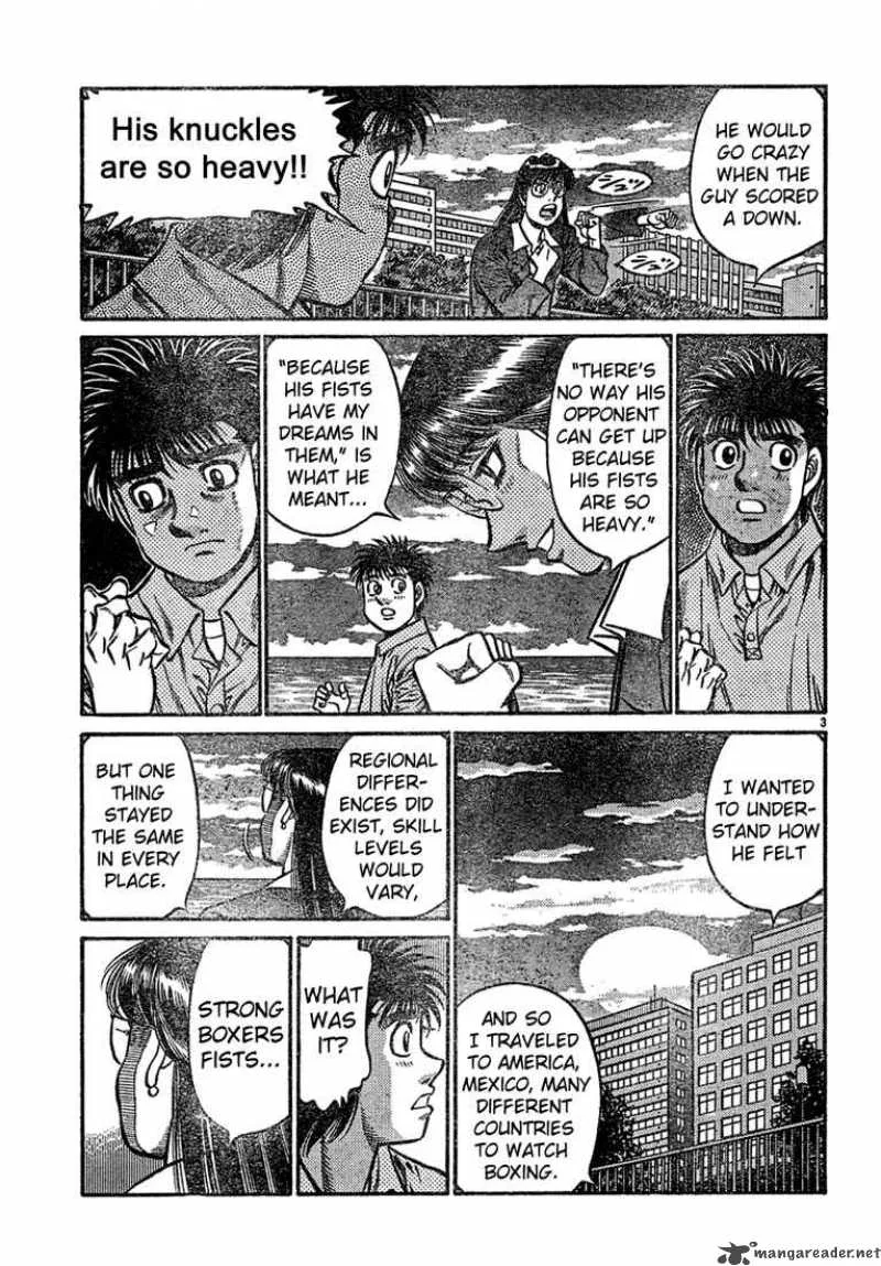 Hajime no Ippo Chapter 725 page 3