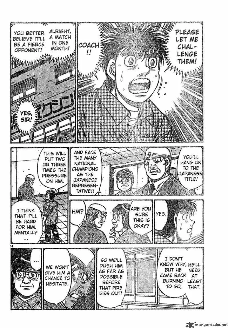 Hajime no Ippo Chapter 726 page 14